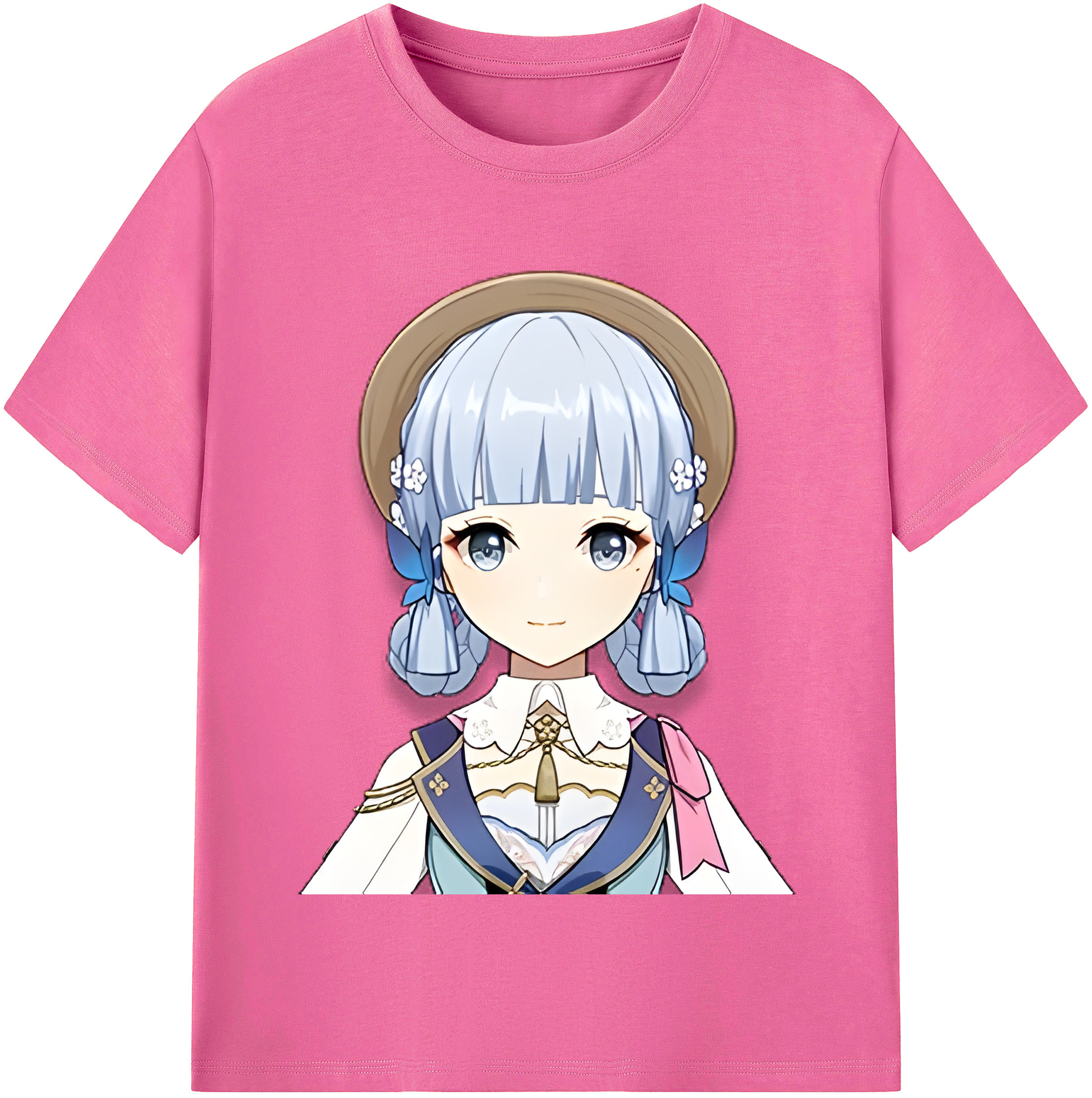 げんし神 神里綾華 神宮寺レン genshin Kamimiya Ren レディースカジュアルプリントTシャツ（綿100％）